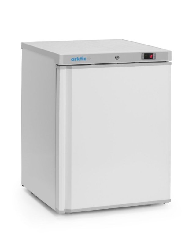 Chladnička Budget Line v bílém lakovaném ocelovém krytu, Arktic, Budget Line, 100L, Bílá, 230V/110W, 637x600x(H)835mm
