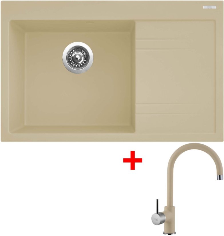 Sinks RIM 780 L Sahara + Vitalia GR Sinks RIM 780 L Sahara + Vitalia GR