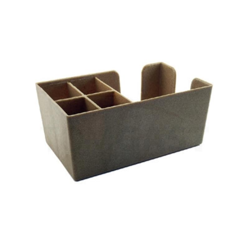 TOMGAST Bar Caddy dřevěný 25 × 25 × 10,5 cm TOMGAST Bar Caddy dřevěný 25 × 25 × 10,5 cm