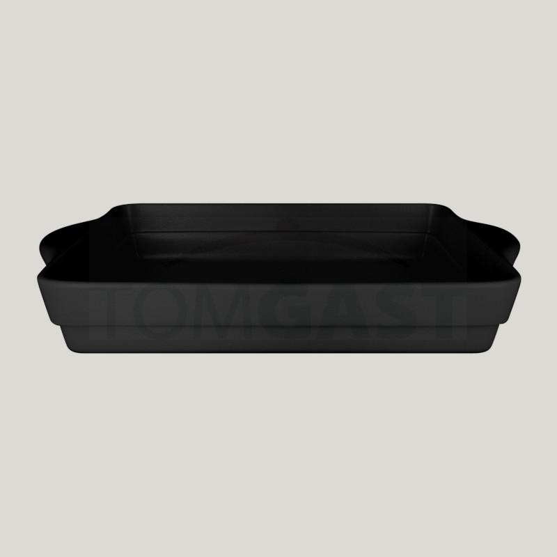 RAK Porcelain RAK Chef's Fusion pekáč obdélníkový 32 × 22 cm, černý | RAK-CFRT32BKBD RAK Porcelain RAK Chef's Fusion pekáč obdélníkový 32 × 22 cm, černý | RAK-CFRT32BKBD