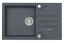 Alveus ROCK 130 /05  TWILIGHT (780x480mm)+ pop- up sifon F