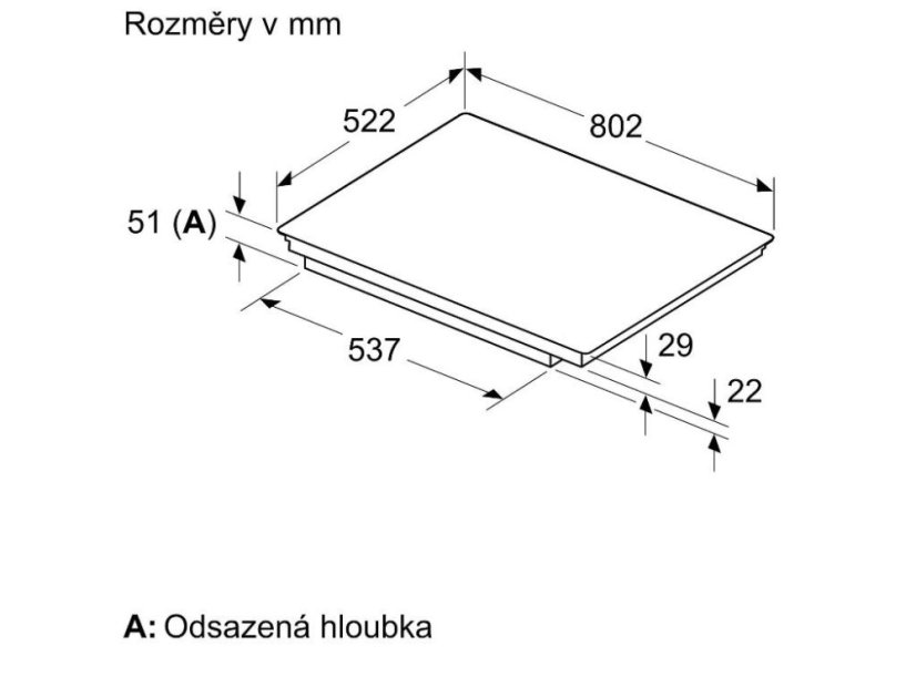 Indukční varná deska Bosch PVS81AHC1E
