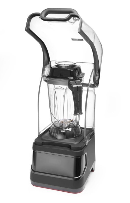 Mixér digitálních tyčí se zvukovou skříní, HENDI, 2,5L, Černá, 220-240V/1680W, 250x300x(H)546mm