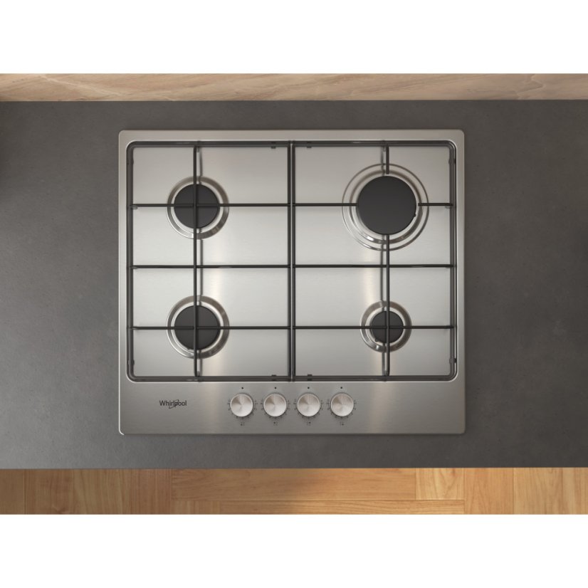 Plynová varná deska Whirlpool TKRL650IX