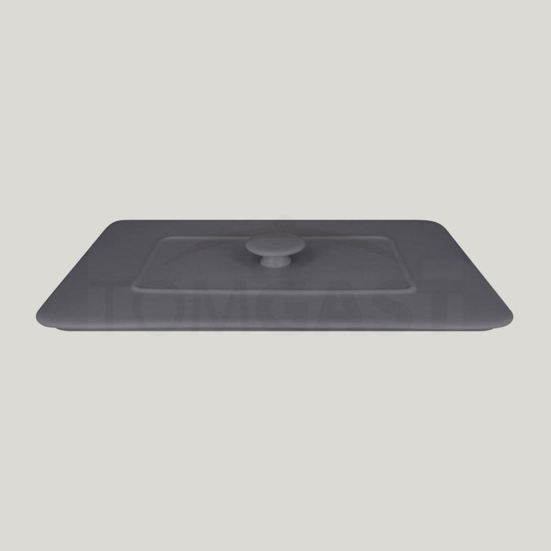 RAK Porcelain RAK Chef's Fusion poklice pro obdélný pekáč 32,5 × 22 cm, šedá | RAK-CFRT32GYLD RAK Porcelain RAK Chef's Fusion poklice pro obdélný pekáč 32,5 × 22 cm, šedá | RAK-CFRT32GYLD