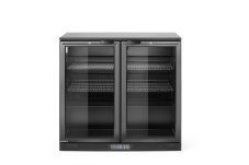 Dvoudveřová chladnička do baru, Arktic, 158L, Černá, 230V/160W, 530x900x(H)870mm