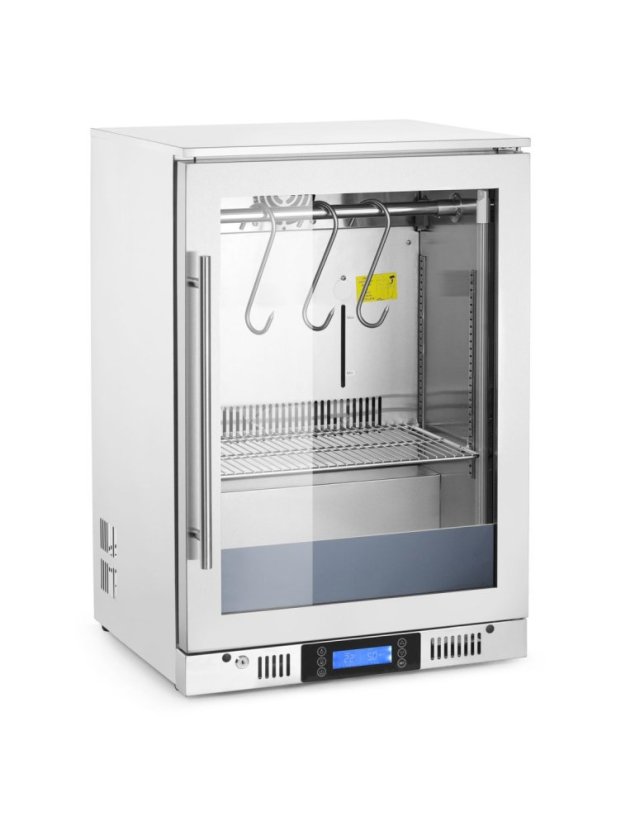 Skříň pro suché zrání masa, pod pracovní plochu., Arktic, 138L, Stříbrná, 230V/350W, 545x600x(H)900mm