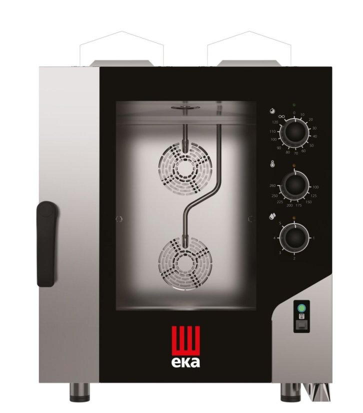 Konvektomat Millennial Smart Gastro, 7xGN1/1 - ovládaná elektromechanicky, plynová, Tecnoeka, 230V/500W, 13500kW, 730x855x(H)951mm Konvektomat Millennial Smart Gastro, 7xGN1/1 - ovládaná elektromechanicky, plynová, Tecnoeka, 230V/500W, 13500kW, 730x855x(H)951mm
