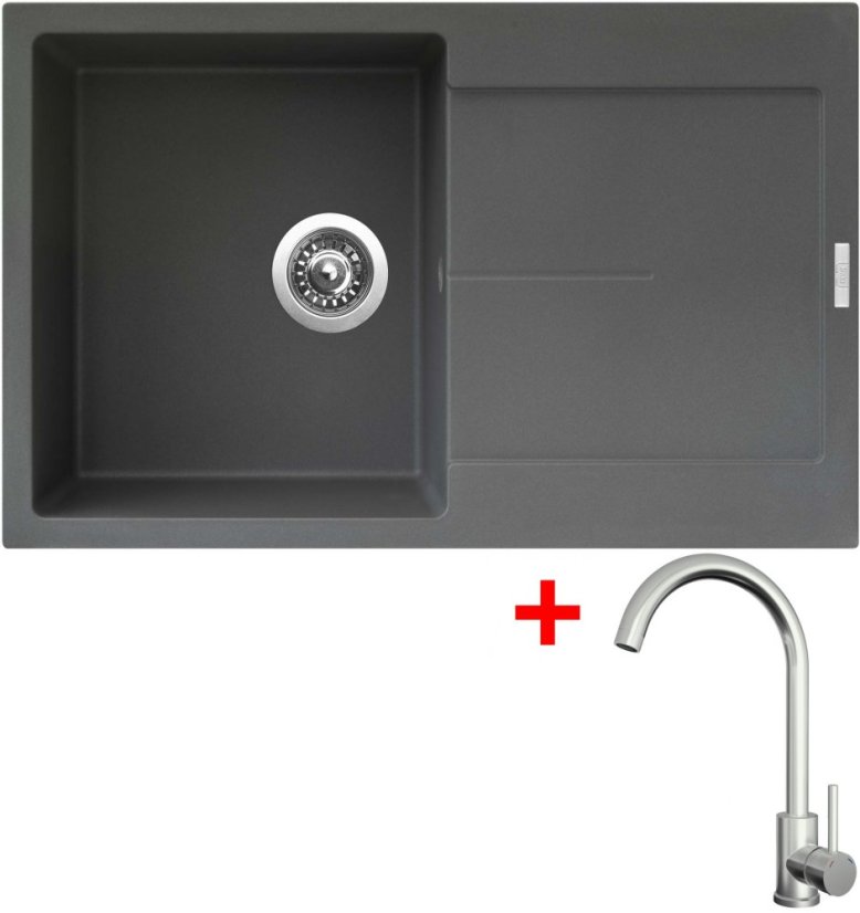 Sinks ULTIMA 790 Titanium + ARCO celonerezová Sinks ULTIMA 790 Titanium + ARCO celonerezová