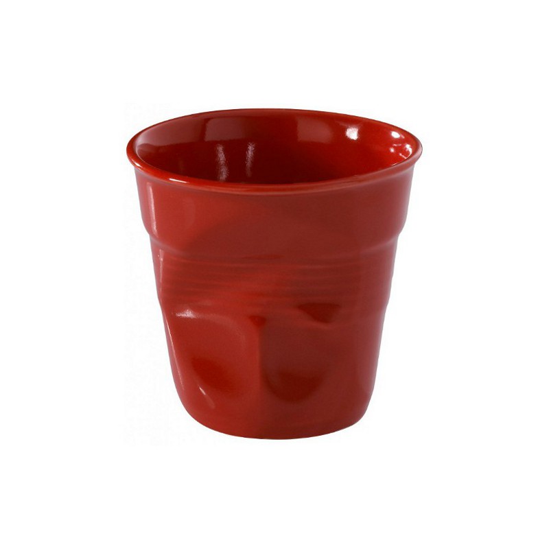 Revol Froissés pohárek 18 cl, chilli červený | REV-636513 Revol Froissés pohárek 18 cl, chilli červený | REV-636513