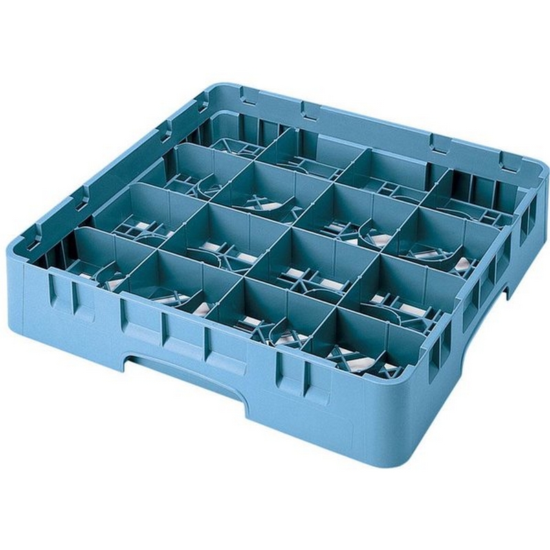 Cambro Koš Camrack 16 pozic, výška sklenice 17,4 cm - Tyrkysová