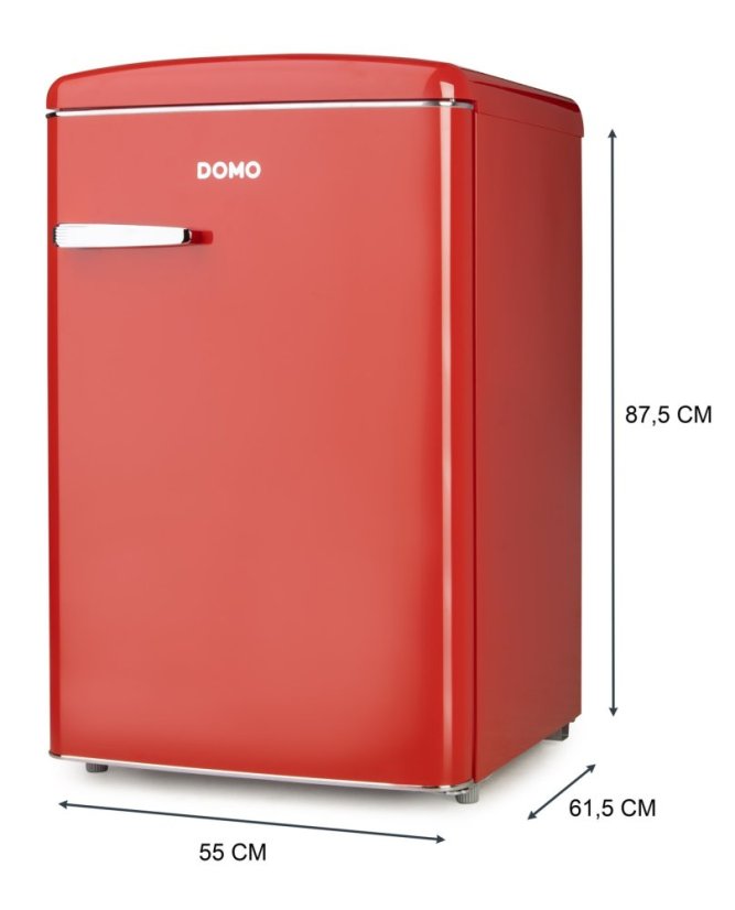 Retro lednice DOMO DO91703R
