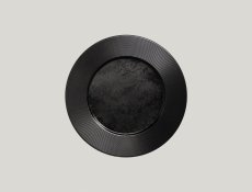 RAK Porcelain RAK Talíř mělký 27 cm – černá | RAK-EDFP27