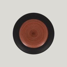 RAK Porcelain RAK Trinidad talíř mělký pr. 21 cm, hnědý | RAK-TRCLFP21BW