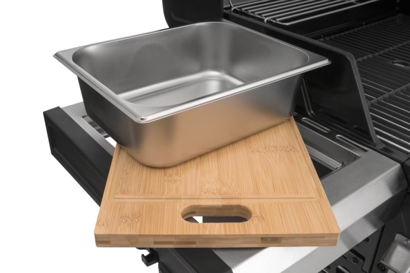 Plynový gril G21 Alabama Silver BBQ Premium Line, 5 hořáků + zdarma redukční ventil