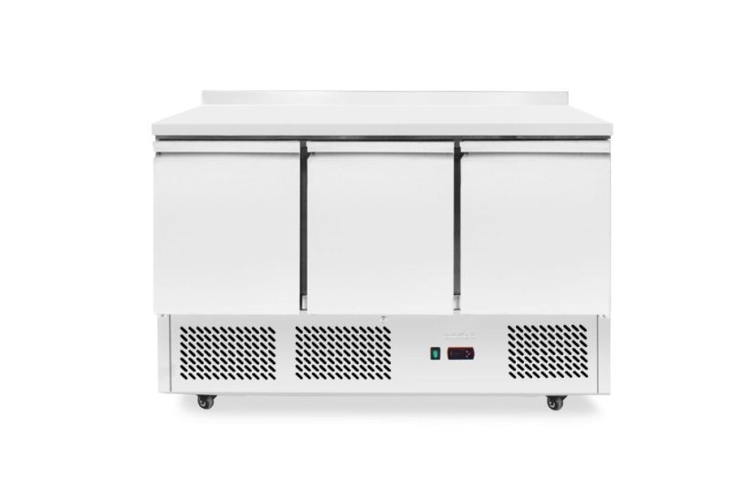 Chladicí pult, 3 dveře, Arktic, 254L, Stříbrná, 230V/220W, 1365x700x(H)908mm