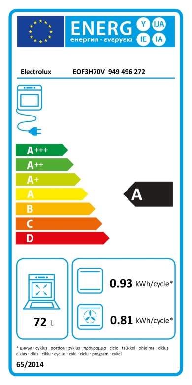 Vestavná trouba Electrolux 600 FLEX SurroundCook EOF3H70V