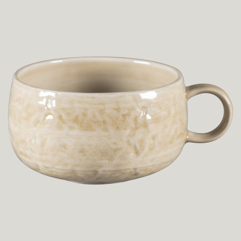 RAK Porcelain Krush šálek 40 cl, béžový RAK Porcelain Krush šálek 40 cl, béžový