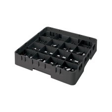 Cambro Koš Camrack 16 pozic, výška sklenice 27,8 cm - Černá