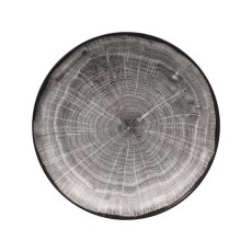 RAK Porcelain RAK Woodart talíř hluboký 26 cm – šedá | RAK-WDBUBC26BG