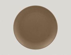 RAK Porcelain RAK Genesis talíř mělký pr. 27 cm, hnědá | RAK-GNNNPR27CR