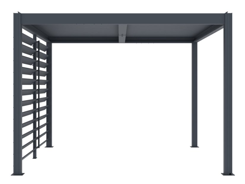 Příslušenství G21 otočná lamelová stěna 2,8x2,2 m pro pergolu Austin