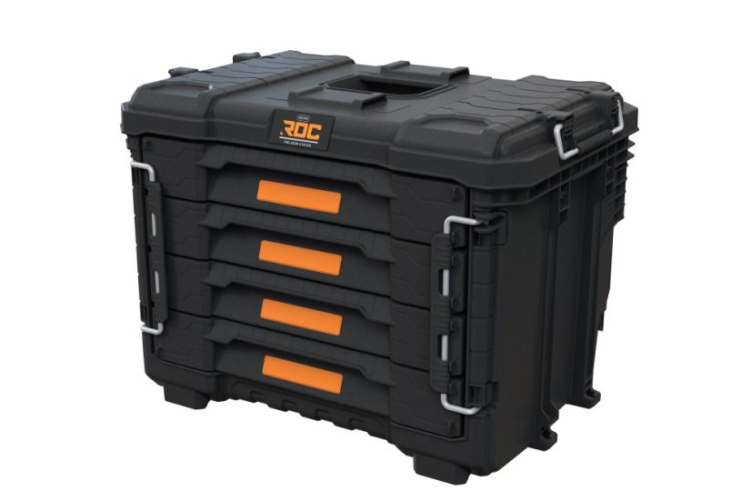 Box Keter ROC Pro Gear 2.0 se čtyřmi zásuvkami XL