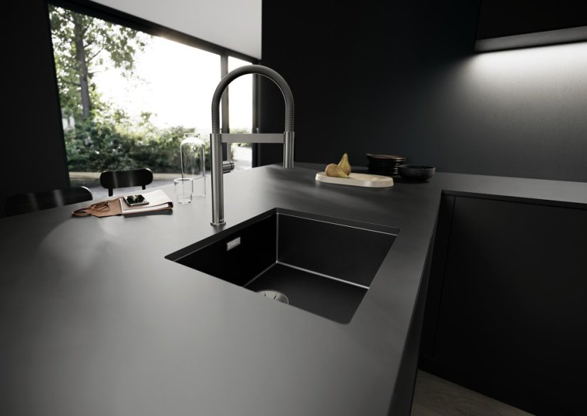 Blanco CLARON 500 U InFino nerez Dark Steel