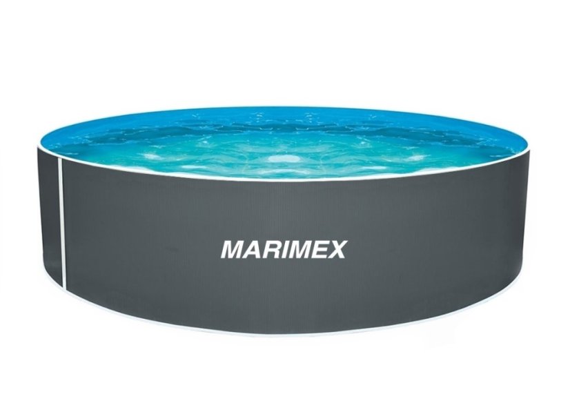 Bazén Marimex  Orlando 3,66 x 0,91m ŠEDÝ + skimmer Olympic (bez hadic a schůdků)
