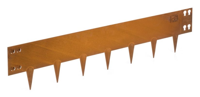 Zahradní obrubník G21 107,5 x 15 cm, Corten