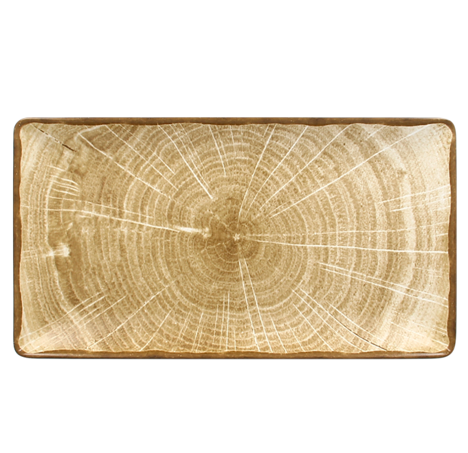 RAK Porcelain RAK Woodart talíř obdélný 33,5 × 18,1 cm – mechově zelená | RAK-WDEDRG33MG RAK Porcelain RAK Woodart talíř obdélný 33,5 × 18,1 cm – mechově zelená | RAK-WDEDRG33MG