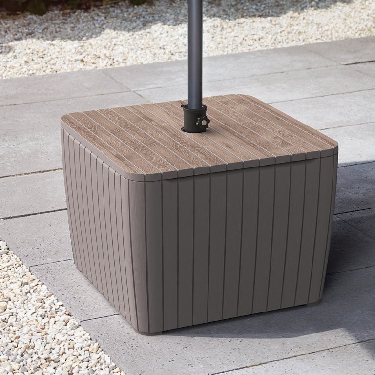 Zahradní stůl Keter Luzon Deco ashwood / cappuccino