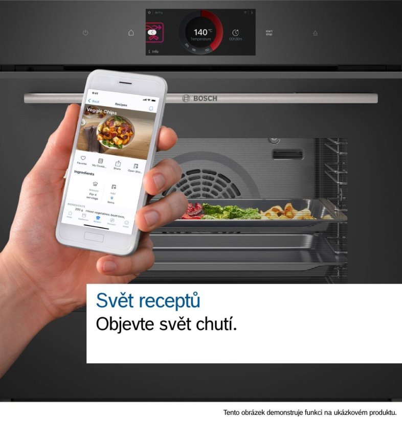 Vestavná parní trouba Bosch CDG714XB1