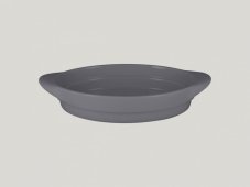 RAK Porcelain RAK Chef's Fusion pekáč oválný 26 × 17,5 cm, šedý | RAK-CFOD31GYBD