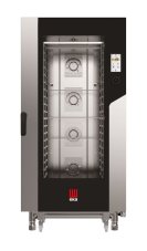 Konvektomat Millennial Touch Screen Gastro s automatickým mycím systémem, 20 × GN 1/1 - elektronicky řízený, elektrický, Tecnoeka, 400V/31000W, 930x1035x(H)1900mm