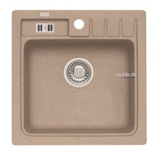 Alveus NIAGARA 20 G-55 béžová (465x465mm)+ jednoduchý sifon