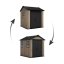 Zahradní domek Keter Apex 7,5 x 7 Ashwood, s podlahou