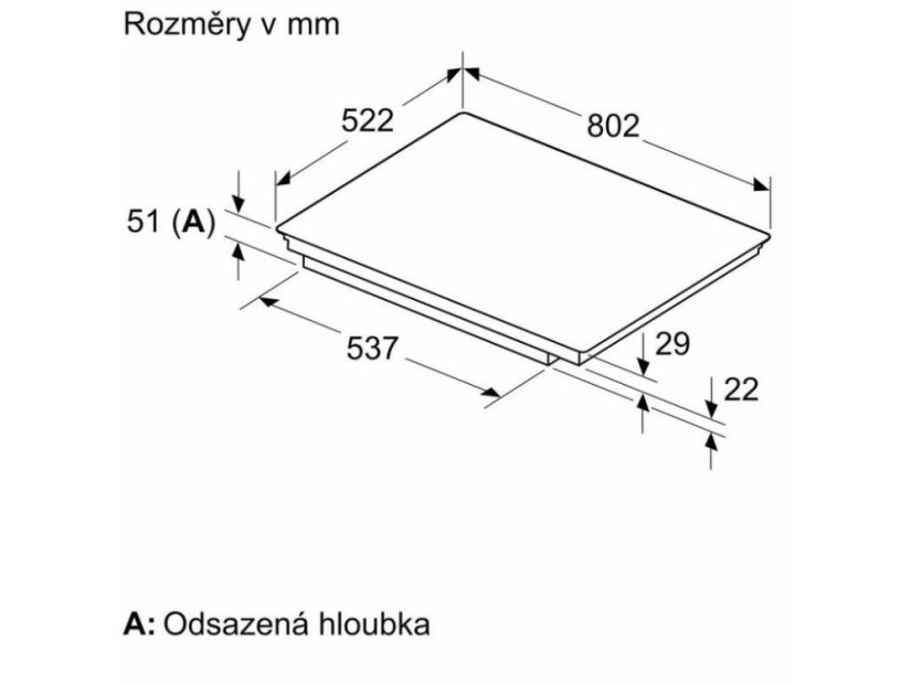 Indukční varná deska Bosch PVW831HB1E