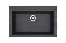 Alveus PURE-G 40 černý A90 + QC sifon_algranit