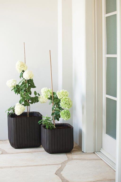 Květináč Keter Cube Planter S antracitový
