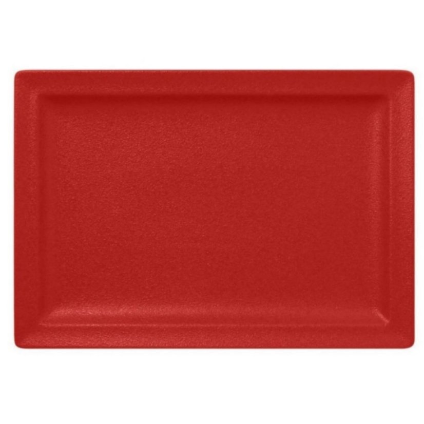 RAK Porcelain RAK Talíř obdélný 33 × 23 cm, světle červená | RAK-NFCLRP33BR RAK Porcelain RAK Talíř obdélný 33 × 23 cm, světle červená | RAK-NFCLRP33BR