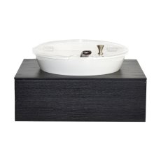 TOMGAST Chladicí box na jogurt GN 1/2, černý