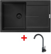 Sinks ULTIMA 790 BL Pureblack + ARCO černá matná