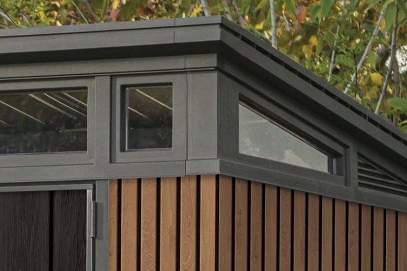 Zahradní domek Keter PENT Signature 9x7 Vertical hnědý, s podlahou
