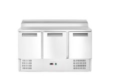 Třídveřový chladicí stůl s nástavcem, Arktic, 219L, 230V/152W, 700x1365x(H)990mm