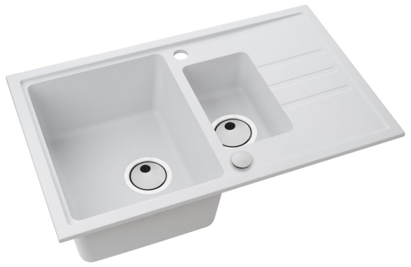 Alveus INTERMEZZO 70/11 - bílý (780x480mm)jed. sifon F