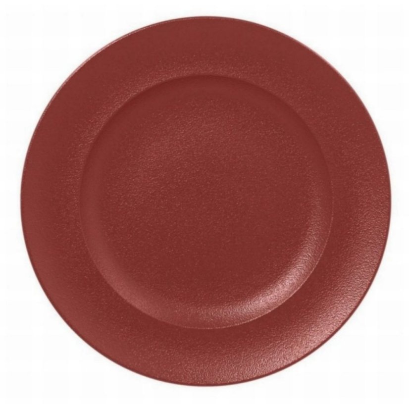 RAK Porcelain RAK Talíř mělký 33 cm, tmavě červená | RAK-NFCLFP33DR