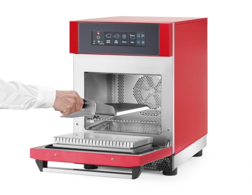 Vysokorychlostní trouba, Tecnoeka, Červená, 230V/3680W, 420x632x(H)630mm