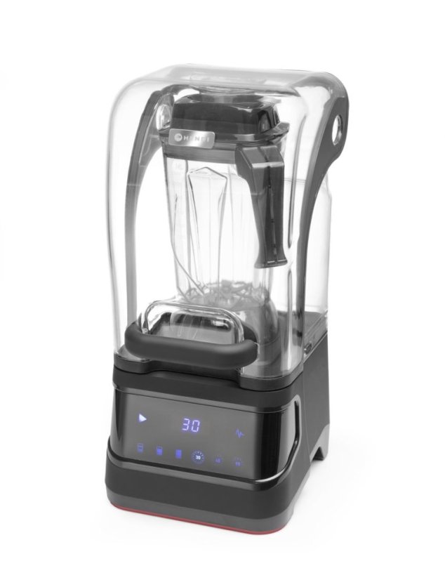 Mixér digitálních tyčí se zvukovou skříní, HENDI, 2,5L, Černá, 220-240V/1680W, 250x300x(H)546mm