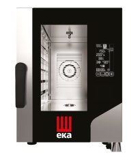 Konvektomat Millennial Black Mask Gastro Compact 6×GN 1/1 konvektomat - elektrický, Tecnoeka, 400V/7800W, 500x930x(H)700mm